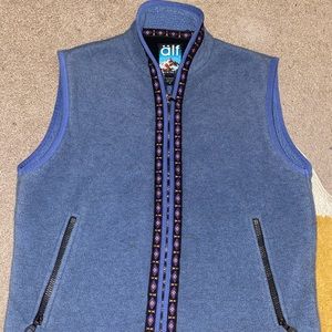 Zip up sweater vest!!